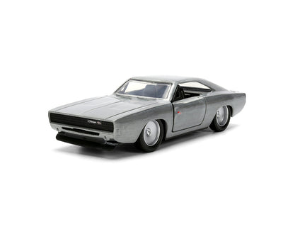 Jada 97350 1:32 Dom’s Dodge Charger R/T – Raw Metal 1968– Fast & Furious 25 Year Anniversary