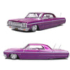 Maisto 32547-PUR 1:26 Mijo Exclusives 1964 Chevrolet Impala SS Lowriders – Candy Purple – Design Lowriders – Limited Edition