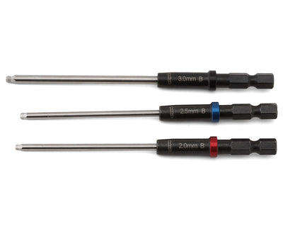 MIP9616 Speed Tip Ball Hex Driver Wrench Set Gen2, Metric (3), 2.0mm, 2.5mm & 3.0mm