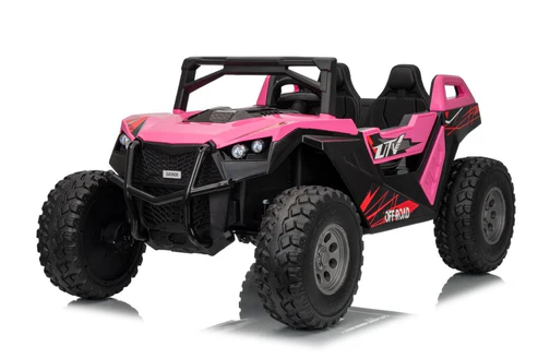 V2 Clash 24V 4WD All Terrain Kids Ride On Buggy With MP4 And Air Blower