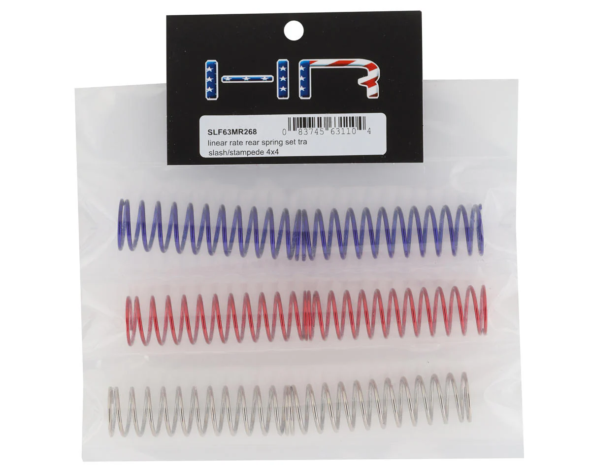 HRSLF63MR268 - Linear Rate Rear Spring Set TRA Slash/Stampede 4x4