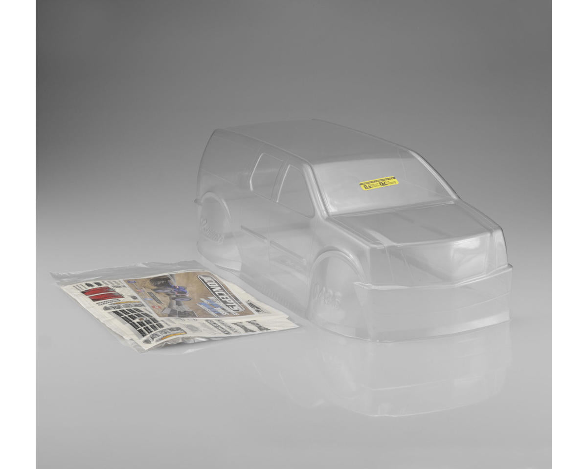 JCO0436 2007 Cadillac Escalade Monster Truck Body (Clear) (12.5" Wheelbase)
