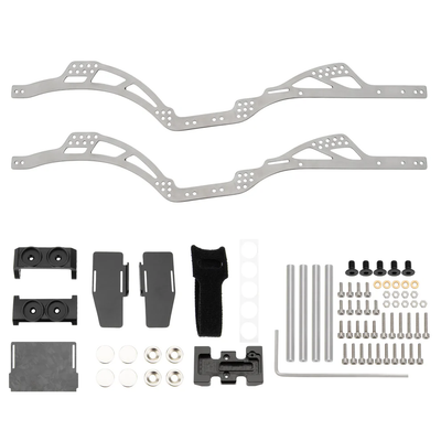 MEUS Racing SCX24 C10 Bronco Wrangler LCG Chassis TC4 Titanium Frame