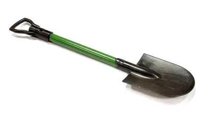 INTC25429GREEN Realistic Scale Model Shovel 1/10