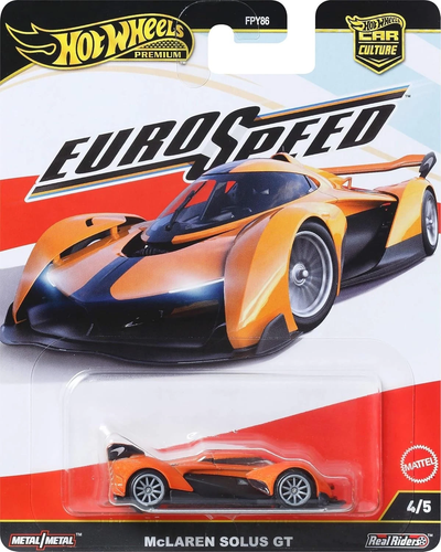 HWJBK78 Hot Wheels Premium EuroSpeed Mclaren Solus GT