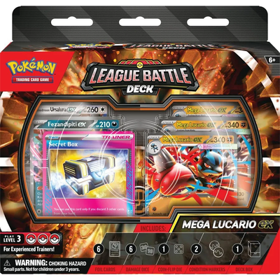 PKU10-10360-101 Pokemon Mega Lucario ex League Battle Deck