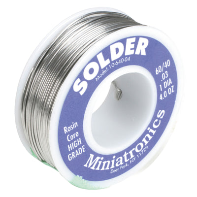 MNT1064004 Rosin Core Solder 60/40, 4oz