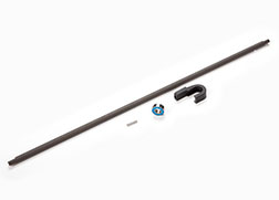 9355 Driveshaft, center, steel (266mm)/ pin/ support, center driveshaft/ 5x11x4 bearing
