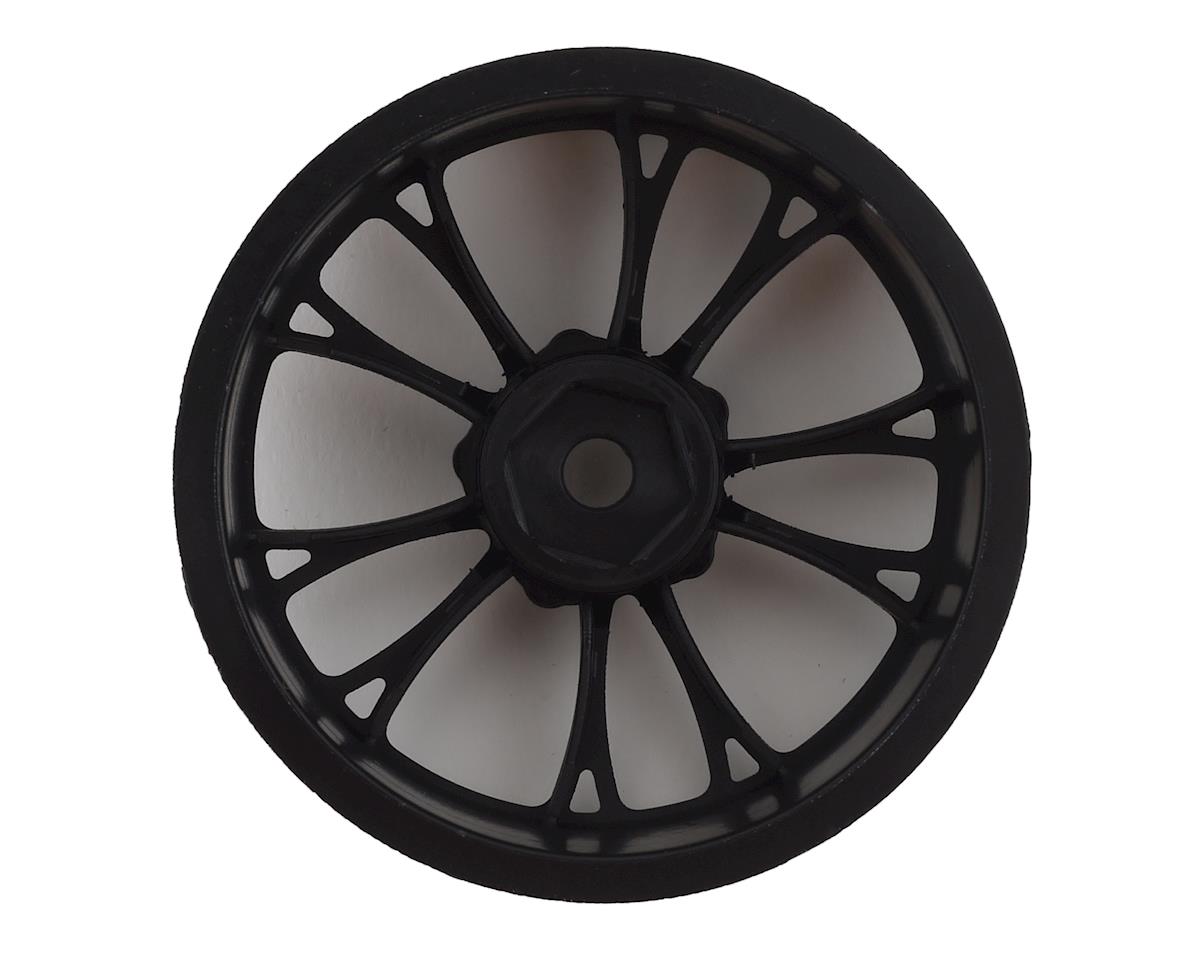 JCO3399B Tactic Street Eliminator 2.2" Front Drag Racing Wheels (2) (Black) w/12mm