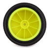 JCO3152-201021 JConcepts Fuzz Bite LP 2.2" Pre-Mounted Rear Buggy Carpet Tires (Yellow) (2) (Pink) w/12mm Hex
