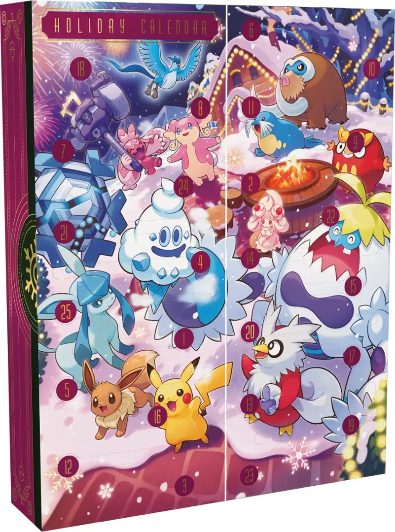 PKU10-10032-106 Pokemon Holiday Calendar 2025