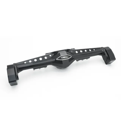 TLHTCAPRA-03 Treal Capra Rear Axle Housing CNC Solid Billet Aluminum 7075 One-Piece Design-Black