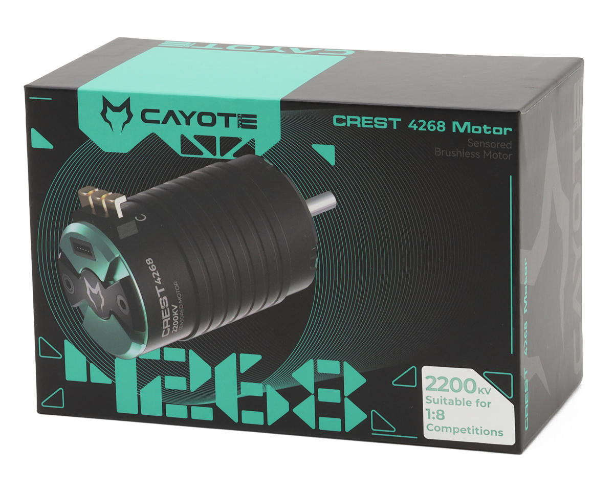 CYEB10803 Cayote Crest 4268 1/8 Sensored Brushless Motor (2200kV) (IFMAR)
