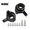 SCX24-35BK INJORA 2pcs Black Brass Front Steering Knuckles Counter Weights for SCX24 AX24