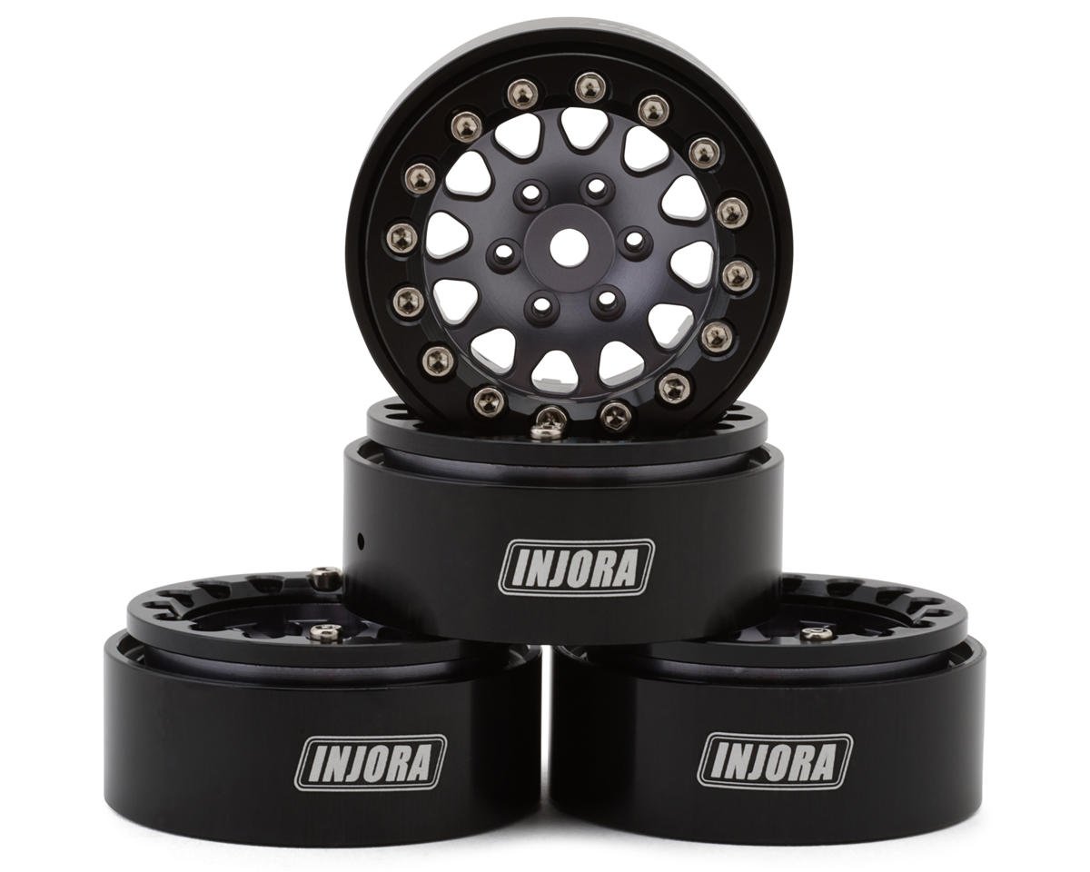 YQW-1311BG Injora 1.3" D-Slot Aluminum Micro Crawler Beadlock Wheels