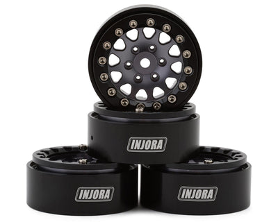 YQW-1311BG Injora 1.3" D-Slot Aluminum Micro Crawler Beadlock Wheels