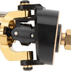 MEUS Racing Isokinetic 3-Section CVD Front and Rear Axles Maximum Steering Angle 52° Wider +5MM for TRX4M Upgrade 1/18 RC Crawler Car (Electroplated Gold)