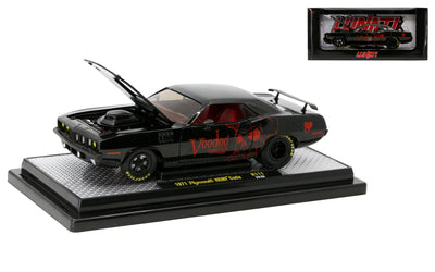 M2Machines 40300-111 1:24 Scale 1971 Plymouth Hemi Cuda