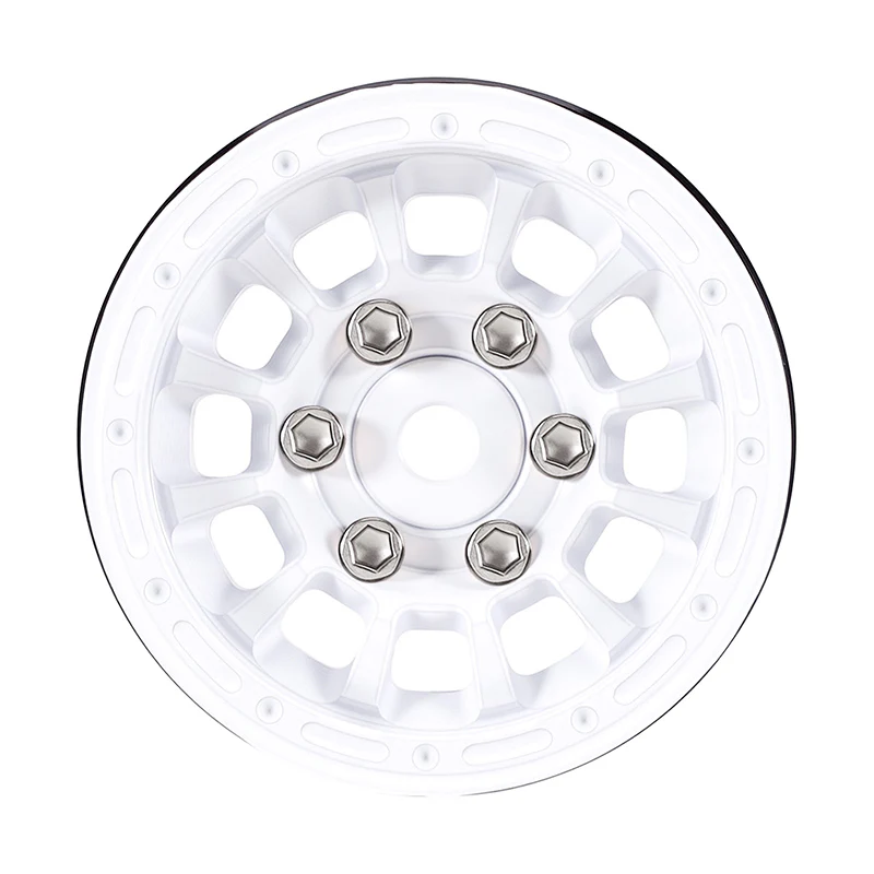 DGW-1056WH INJORA 1.0" Aluminum Wheels for Micro Crawlers (W1056) - White