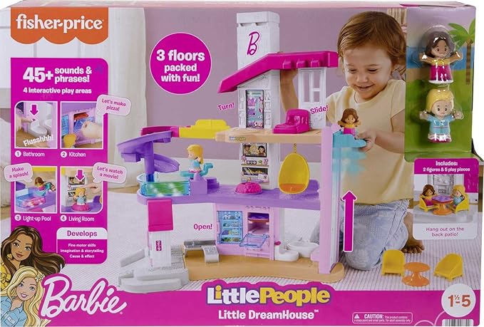 HKB80 Fisher-Price Little People Barbie Little DreamHouse