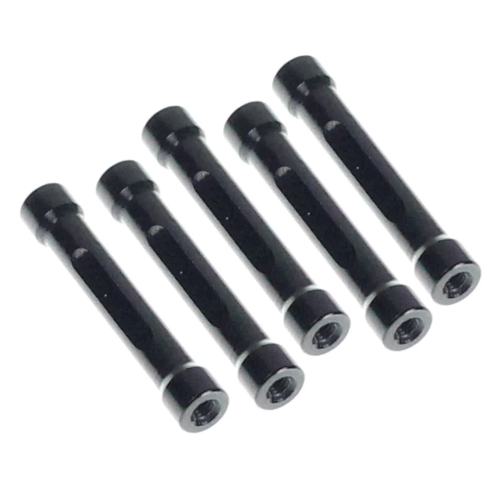 RER42132 Frame Rail Braces Aluminum Black 5pcs