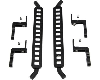 HRTRXF33FC01 Aluminum ICE Cube Style Rock Rail Side Step (2) :TRX-4