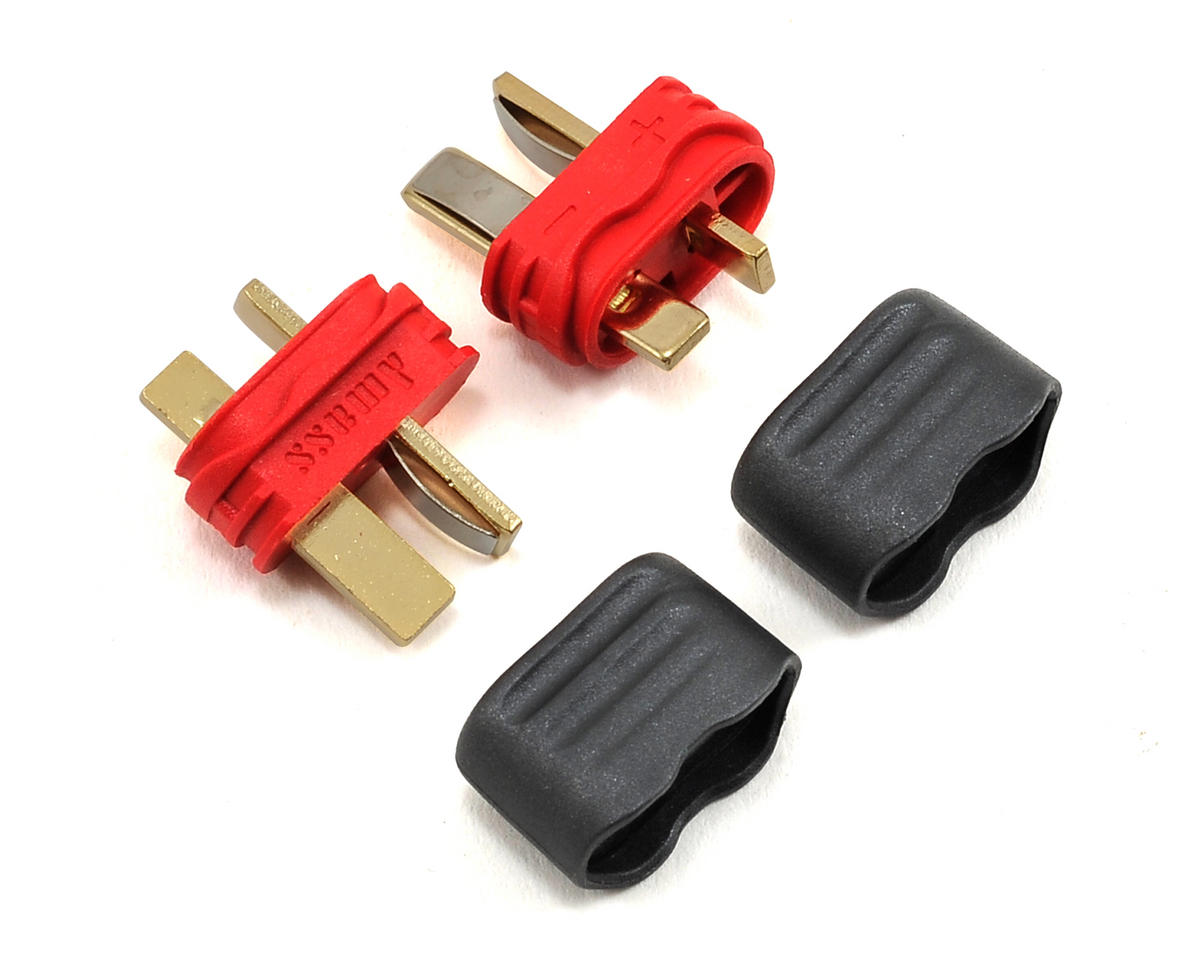 PTK5042 Sheathed T-Style Plug (2 Male)