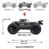 ARA4410 1/10 OUTCAST 4X4 4S V2 BLX Stunt Truck RTR