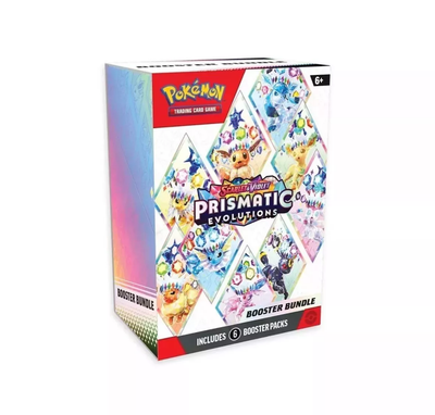 PKU10-10025-101 Pokemon Scarlet & Violet Prismatic Evolutions Booster Bundle
