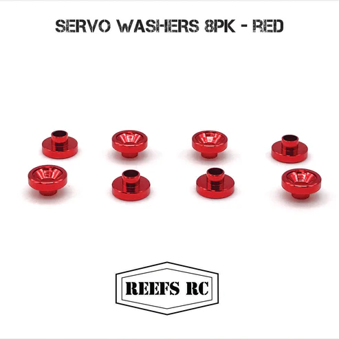 REEFS53 Servo Washers - Red