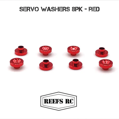 REEFS53 Servo Washers - Red