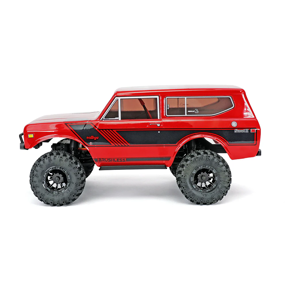 RER39153 Ascent-18 1/18 Scale 4WD Scout II Brushless Rock Crawler - Red