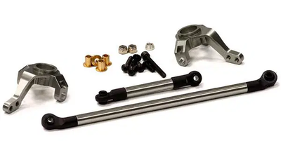 INTC24566GUN Billet Machined Steering Blocks and Linkages for Axial SCX-10