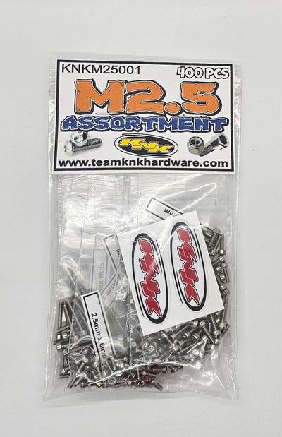 KNKM25001 M2.5 Assortment Bulk Bag - 400pc