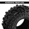 YQT-1027 INJORA 1.0" 57*22mm HAMROK Tires (T1027) (4)