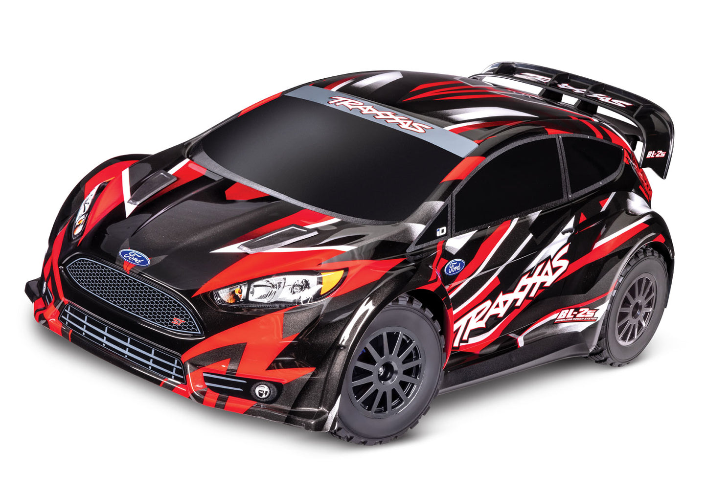 74154-4 Ford Fiesta Rally 4x4 1/10 Scale BL-2S Rally Car Brushless