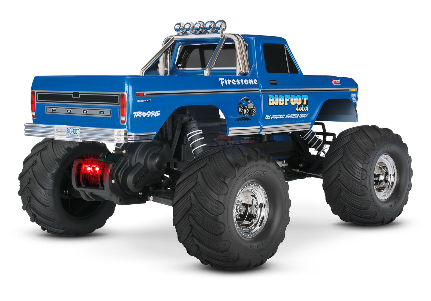 36034-61 Big Foot No1 The Original Monster Truck 1/10 Scale 2WD Monster Truck W/LED Lights