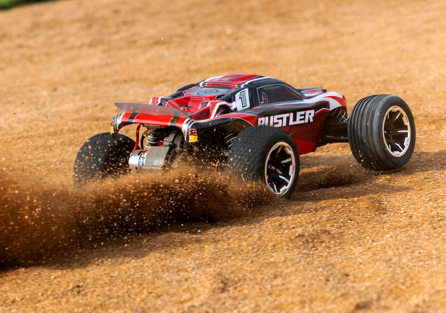 37054-8 Rustler XL-5 1/10 Scale 2WD Stadium Truck With USBC