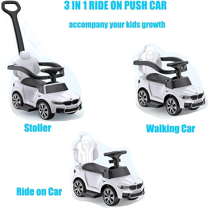 BMW Blue Push Car