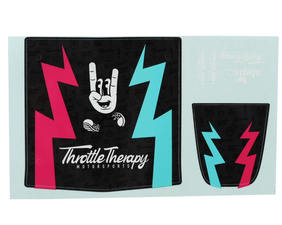 VPS10512 Vanquish Products H10 Optic Body Panel Set (Teal/Throttle Therapy) w/Decals