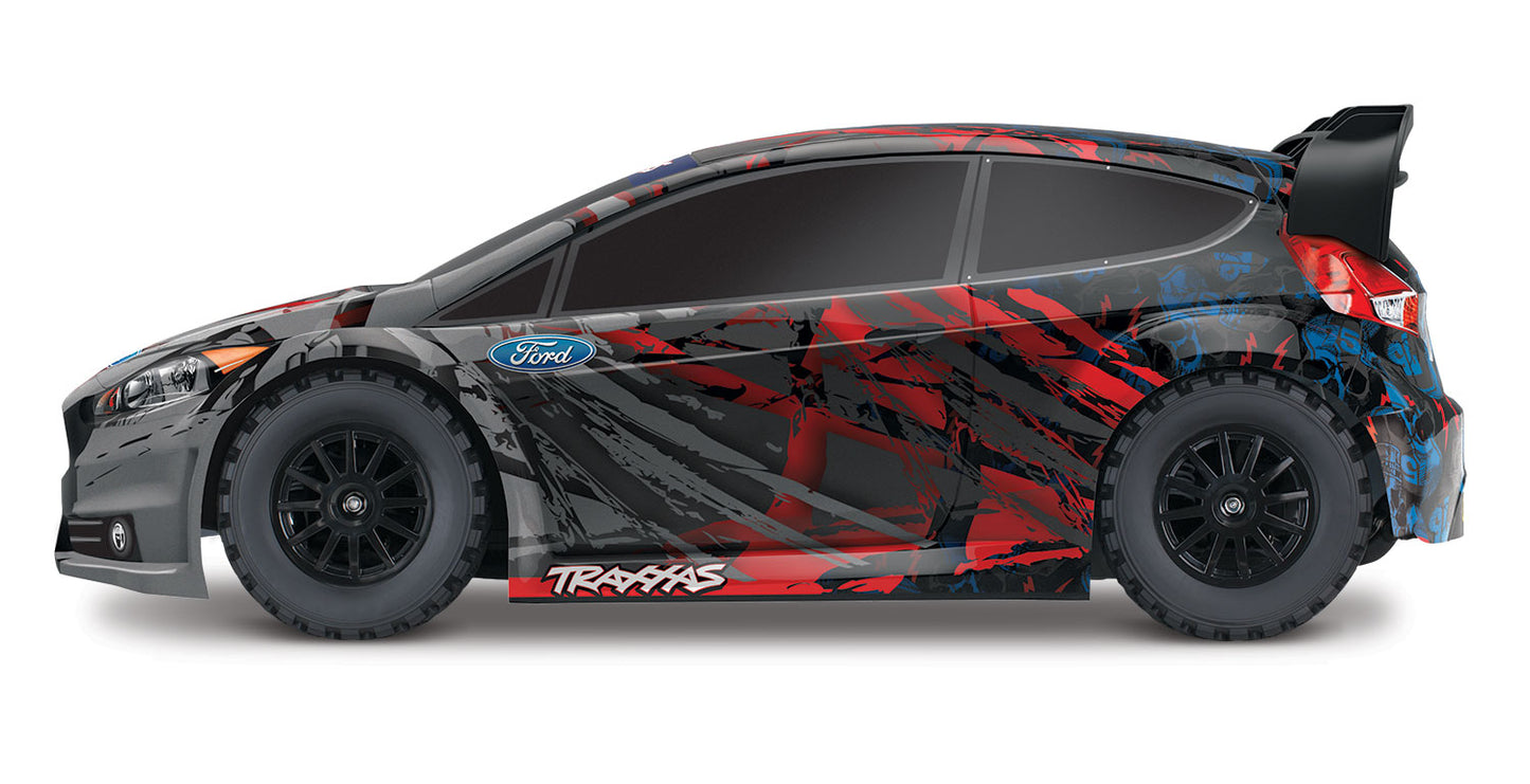 74054-4 Ford Fiesta Rally XL-5 1/10 Scale Rally Car