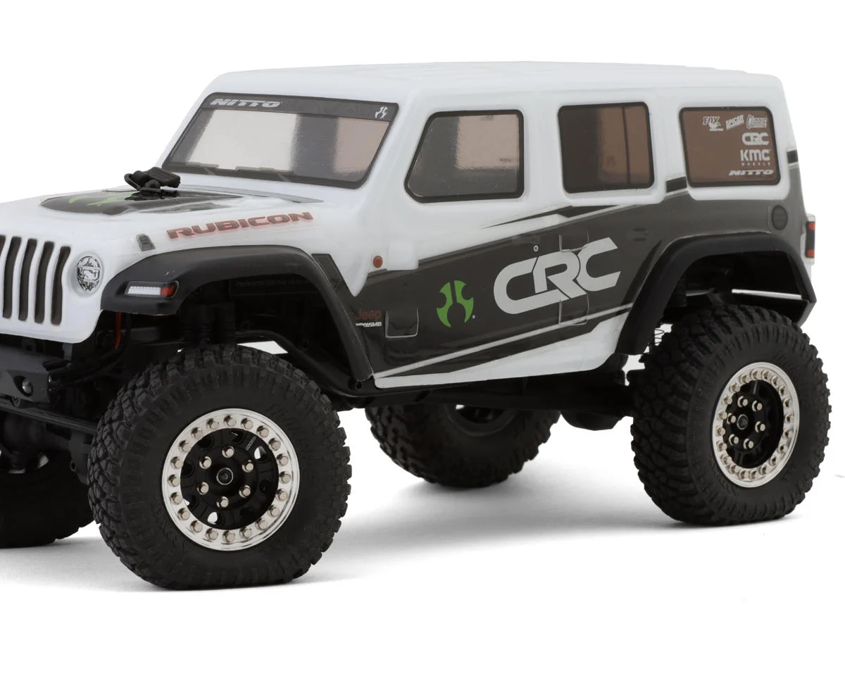 RC4WD Z-W0062 RC4WD Raceline 1.0 Monster Beadlock Wheels V2 (Silver/Black) (4)
