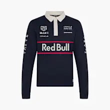 TU11396 Red Bull Racing F1 Heritage Team Long Sleeve Polo Shirt