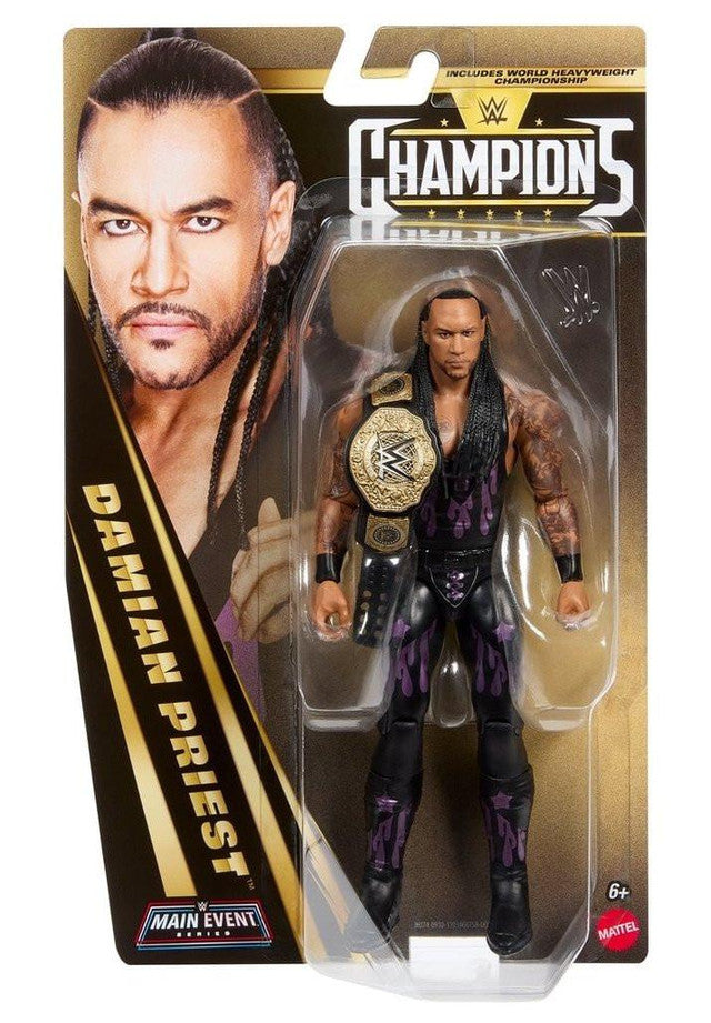 JHJ74 WWE Main Event Champions Series Damian Priest Figure