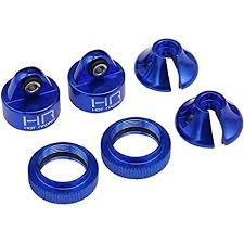 HRRVO15606 Blue Aluminum Shock Upgrade Kit for Traxxas 1/16 GTR Shocks
