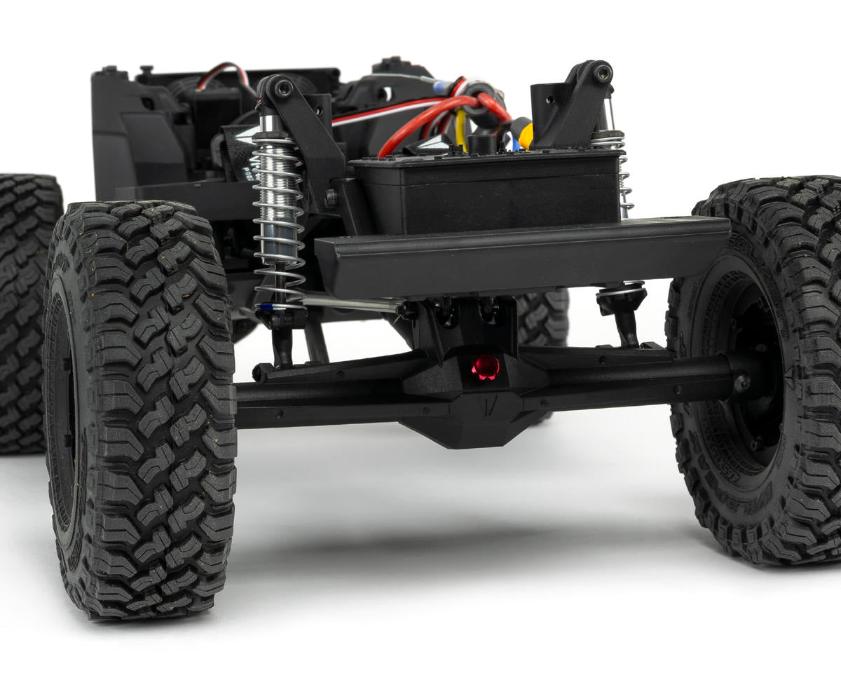 VPS09011A Vanquish Products VS4-10 1/10 Scale Phoenix Straight Axle RTR Crawler - Red