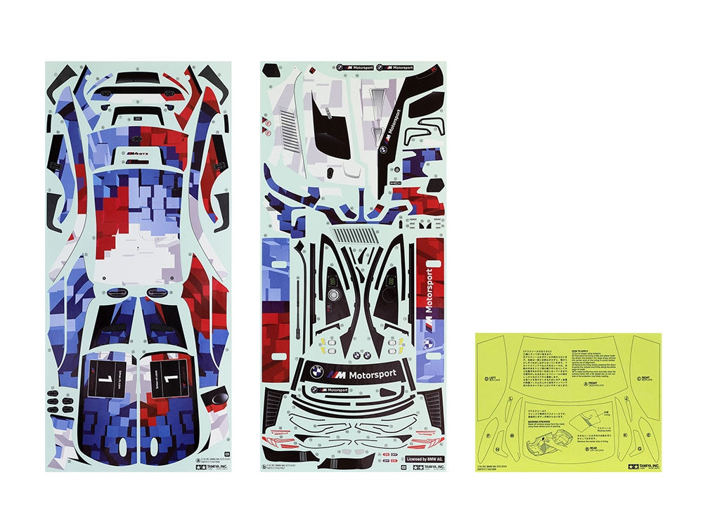 TAM58751 Tamiya 1/10 BMW M4 GT3 EVO TT-02 4WD On-Road High Performance Racing Car Kit