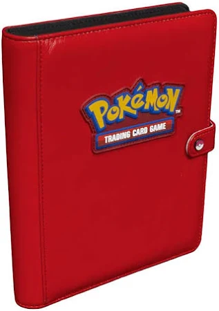 PKU16519 Ultra Pro 4 Pkt Red Premium Snap Binder With Logo