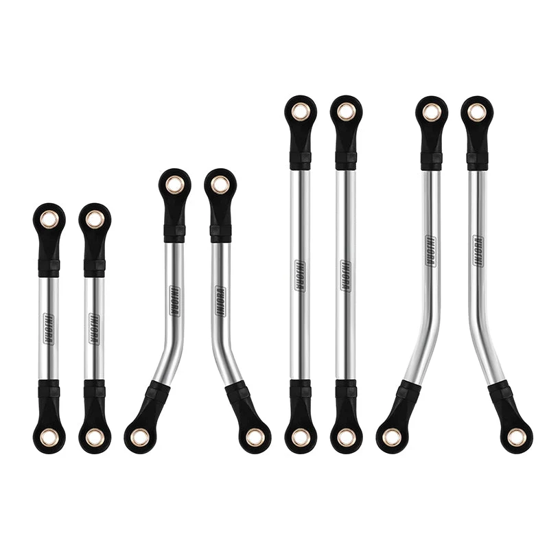 4M-08-57 INJORA Stainless Steel High Clearance Links Set for 1/18 TRX4M Defender Bronco