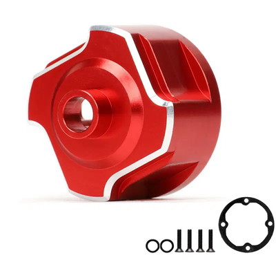 INTC32475RED Alloy Machined Differential Housings 1/8 4WD